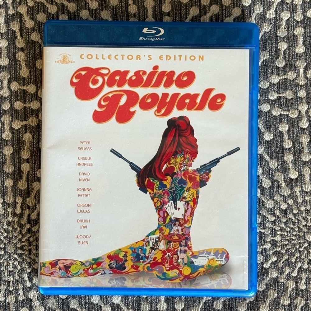 Rare Collectors Edition Casino Royale 1967 Blu-ray